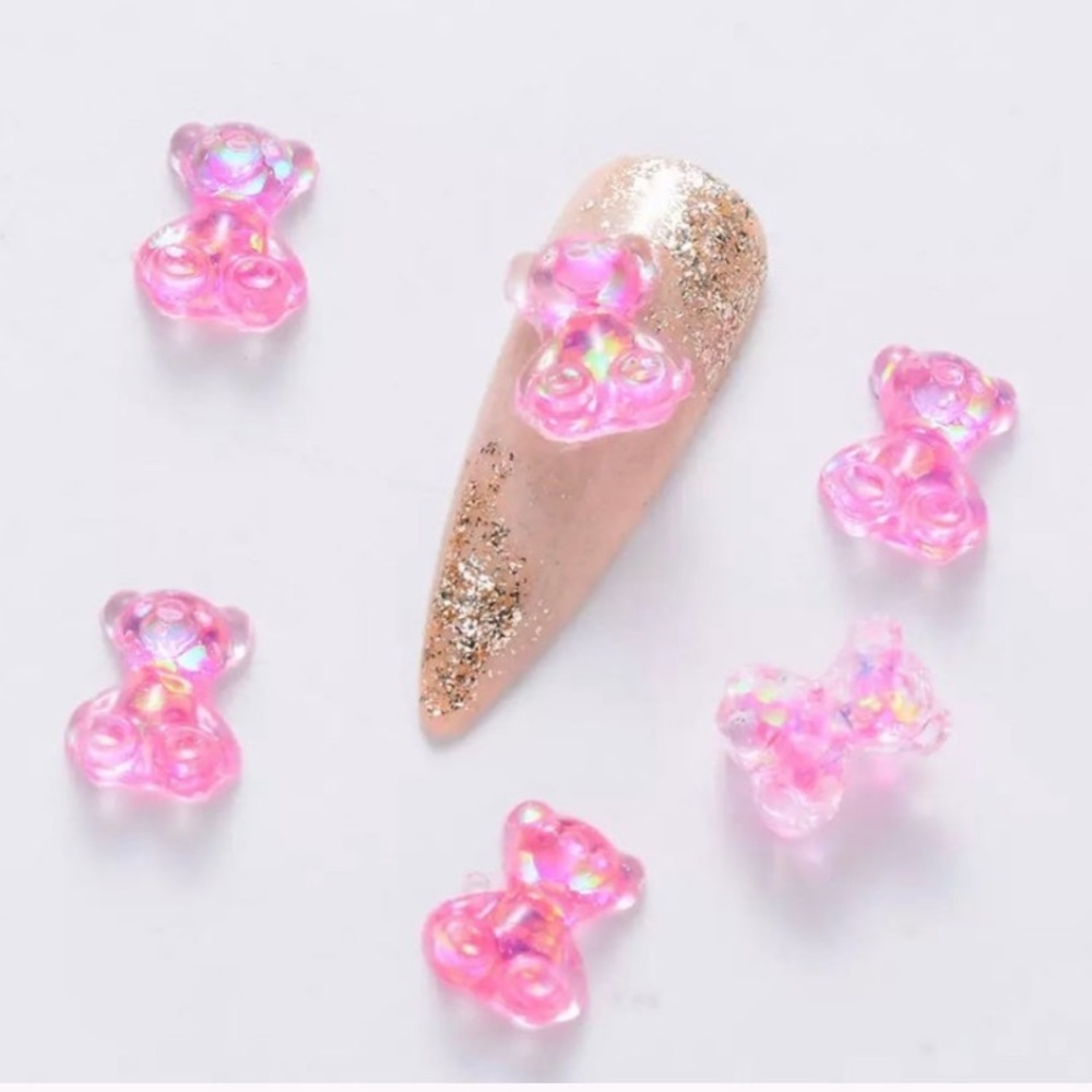 Bear nail charms 🐻 | 10 pieces